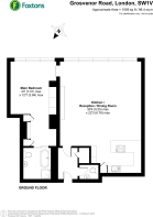 Floorplan area for info only, not for £/sq. ft valuation