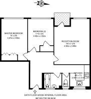 Floorplan area for info only, not for £/sq. ft valuation
