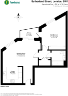 Floorplan area for info only, not for £/sq. ft valuation