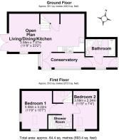 Sycamore Farm Barn 2D Floor Plan