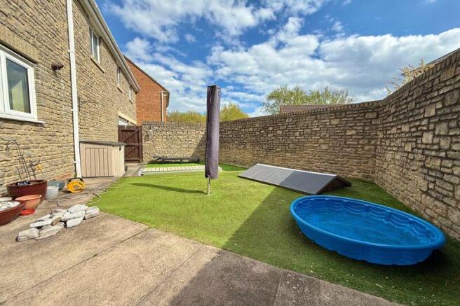 Southerly Rear Garden