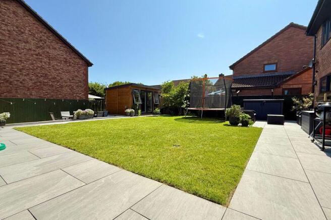 Southerly Rear Garden