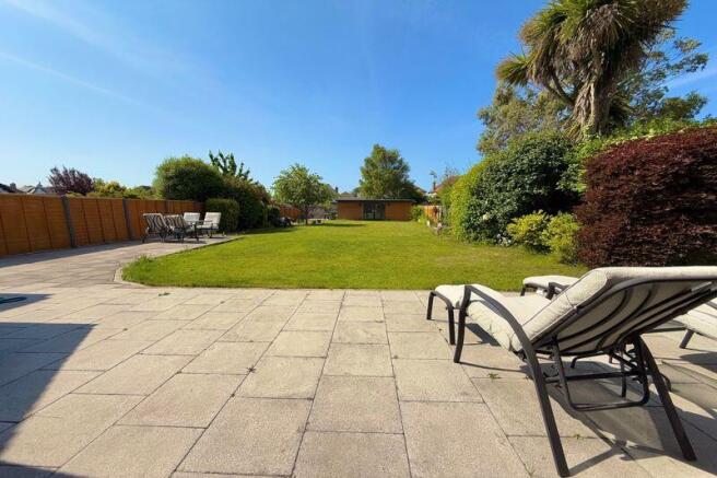 Southerly Rear Garden