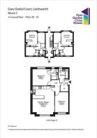 BLOCK C - GROUND FLOOR - PLOTS 40 + 41