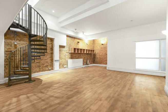 One bedroom split level warehouse conversion