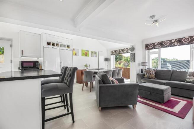 Kitchen dining living space