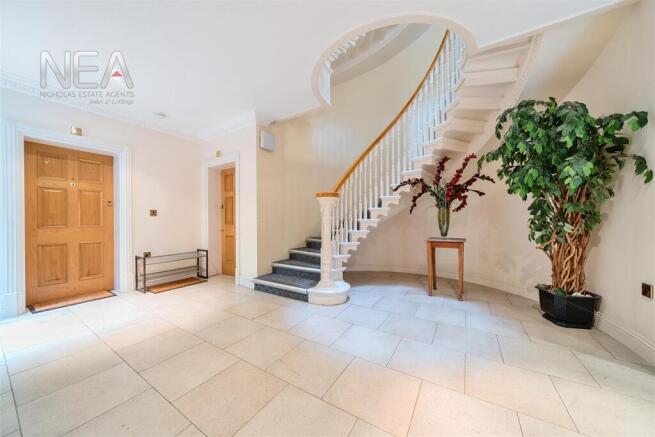 Communal entrance hall