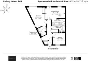 Flat 208, Zachary House SW9 0AF-Floor Plan.jpeg
