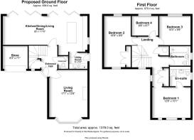 31 Damson Way, Proposed, St. Albans - all floors.J
