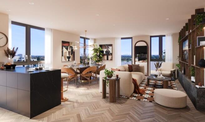 Open plan living