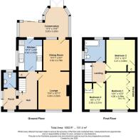 Floorplan - 23 Chanctonbury Close, Rustington, BN1