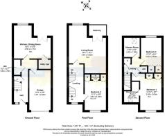 Floorplan - 7 Penfolds Place, Arundel, BN18 9SA R2