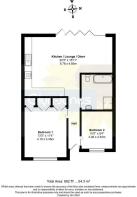 Floorplan - 12 Southcourt Close, Rustington, BN16 