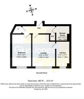 Floorplan - Flat 4 Richmond Court, Sea Lane, Rusti