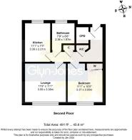 Floorplan - 9 Whitecroft, Ash Lane, Rustington, BN