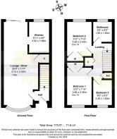 Floorplan - 3 Brookenbee Close, Rustington, BN16 3