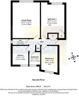 Floorplan - Flat 6 Coppets Wood, Fontwell Close, R