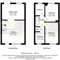 Floorplan - 25 Lizard Head, Littlehampton, BN17 6R