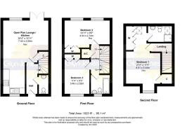 Floorplan - 31 Cheal Way Wick Littlehampton BN17 6