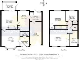 Floorplan - 3 The Martlets Rustington BN16 2TZ R1.