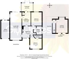Floorplan - 11 Hudson Drive, Rustington, BN16 2AX 