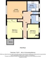 Floorplan - Flat 10 Shaftesbury Court, Shaftesbury