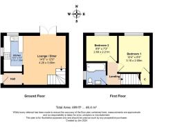 Floorplan - 85 Fastnet Way, Littlehampton, BN17 6R