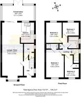 Floorplan - 68 Beaumont Park Littlehampton BN17 6P