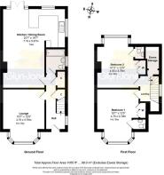 Floorplan - 18 Glenville Road Rustington BN16 2EA.
