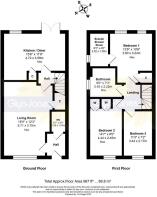 Floorplan - 2 Littlemead Close Angmering BN16 4QX.