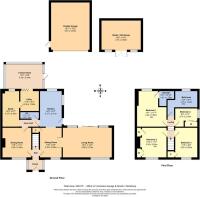 Floorplan - Orchard Cottage, Worthing Road, Rustin