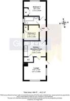 Floorplan - 24 Orchard Park, Rustington, BN16 3PS.