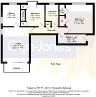 Floorplan - 13 The Gilberts Sea Road Rustington BN