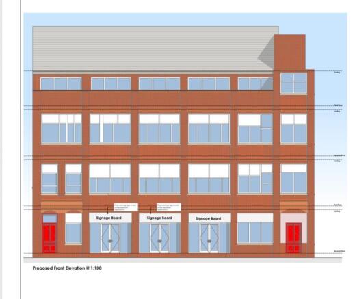 Front Elevation - Proposed Plans