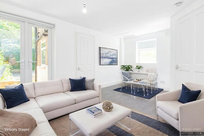 Living Room - Virtually Staged