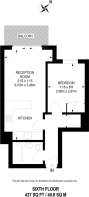 Floorplan area for info only, not for Â£/sq. ft valuation