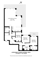 Floorplan area for info only, not for £/sq. ft valuation