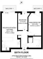 Floorplan area for info only, not for Â£/sq. ft valuation