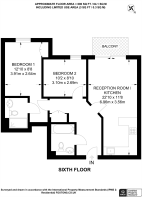 Floorplan area for info only, not for £/sq. ft valuation