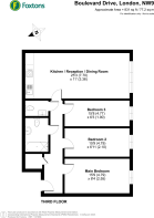 Floorplan area for info only, not for £/sq. ft valuation
