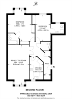 Floorplan area for info only, not for £/sq. ft valuation