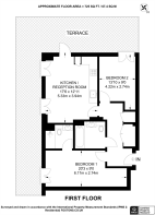 Floorplan area for info only, not for £/sq. ft valuation