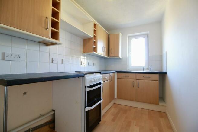 Fitted kitchen with 
