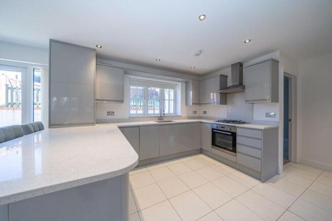 Open Plan Living Room & Kitchen
