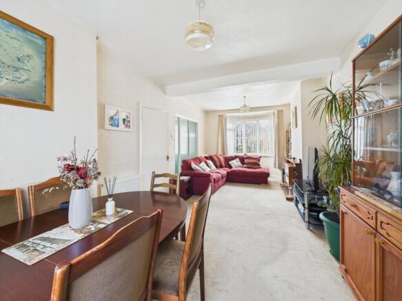 Through Lounge Dining Room