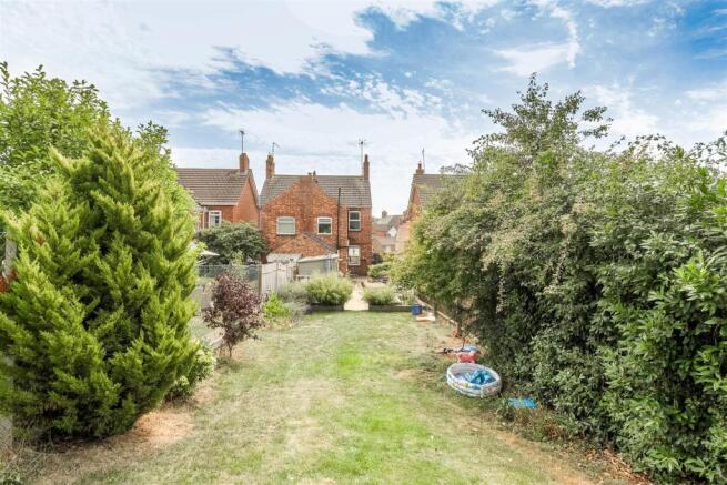 House from the rear garden
