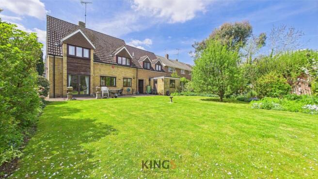 Rear of property