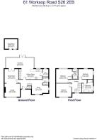 61 Worksop Road Aston SHEFFIELD S26 2EB Floor Plan