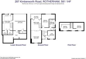 287 Kimberworth Road, ROTHERHAM, S61 1HF Floor Pla