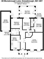 88 Munsbrough Lane Greasbrough S61 4NT Floor Plan.
